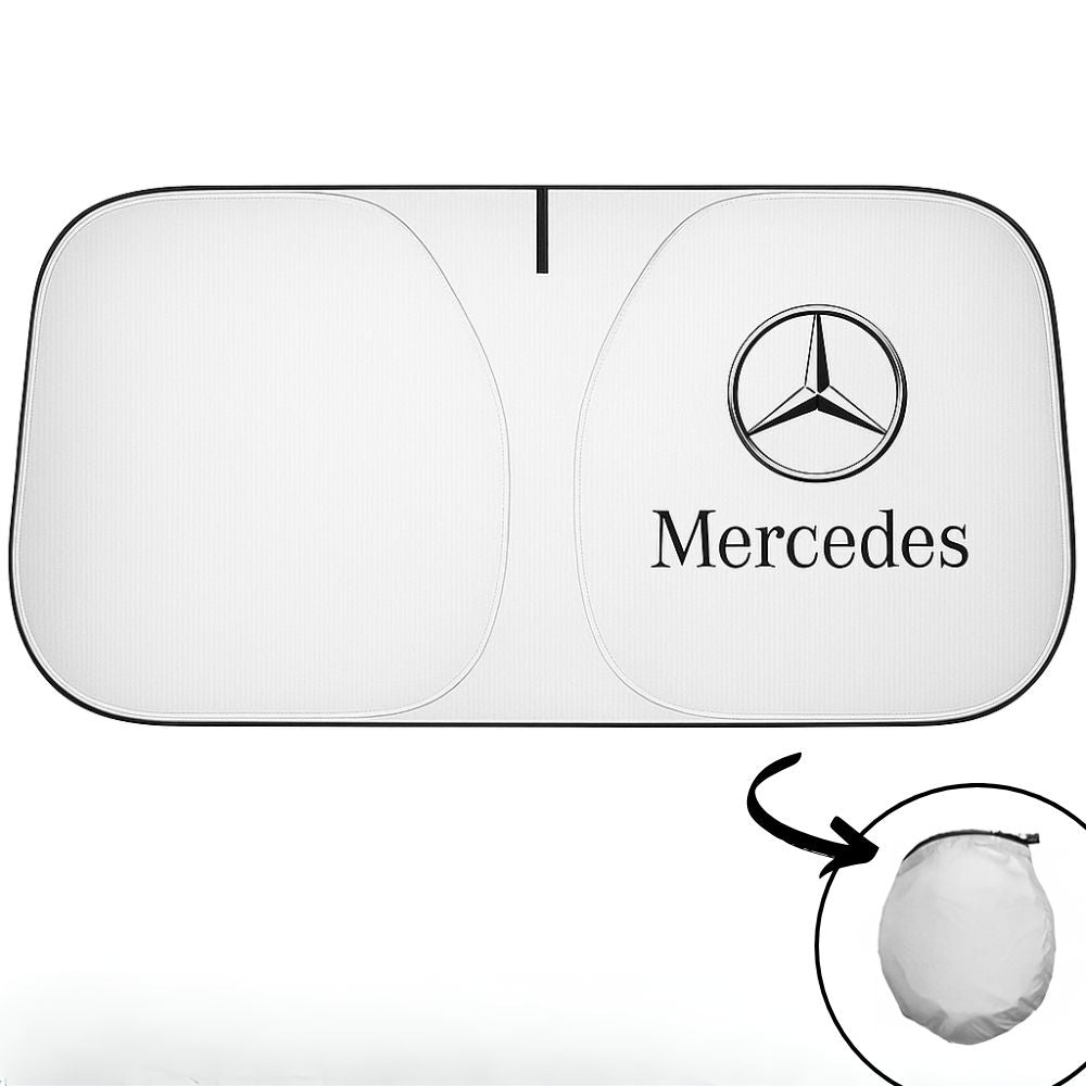 Pára-sol dobrável para carro com logotipo