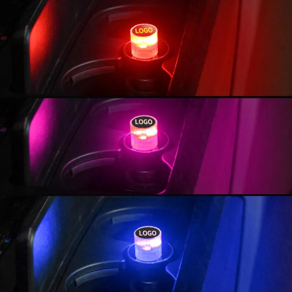 Mini luz LED USB decorativa para o interior do carro