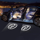 Projetor LED para porta de carro de fácil instalação (2 unidades)