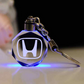 Chaveiro com logotipo automotivo em 3D em cristal